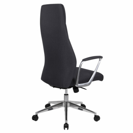 Кресло BRABIX PREMIUM "Adept EX-752", синхромеханизм, алюминий, ткань, серое, 532932