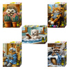 Пазл картонный 54 элемента, "Время уюта", АССОРТИ, поле 18х13 см, STEP PUZZLE