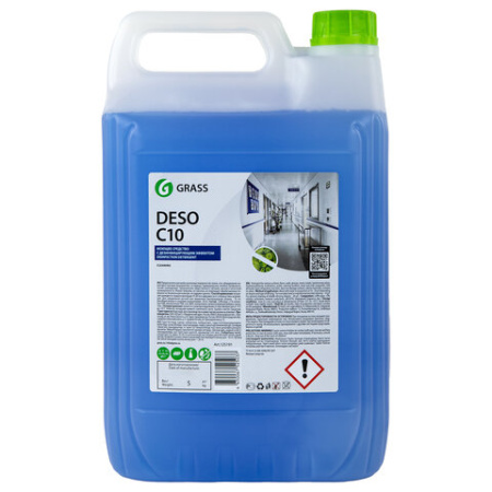 Средство моющее c дезинфицирующим эффектом 5 кг GRASS DESO C10, концентрат