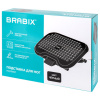 Подставка для ног BRABIX Ultra 1 46х34 см, регулировка высоты и угла наклона, 533036