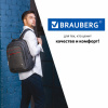 Рюкзак BRAUBERG FUNCTIONAL с отделением для ноутбука, 3 отделения, USB-порт, "Progress", 48х14х34 см, 229873