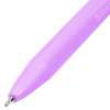 Ручка шариковая автоматическая BRAUBERG "TRIOS PASTEL COLOR", СИНЯЯ, корпус ассорти, пишущий узел 0,5 мм, линия письма 0,3 мм, 144496