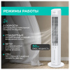 Охладитель воздуха колонный TIMBERK T-SAC01RC, 4 в 1, 3 режима, 50 Вт, бак 3 л, пульт ДУ, белый