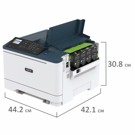 Принтер лазерный ЦВЕТНОЙ XEROX C310, А4, 33 стр./мин., 80000 стр./мес, ДУПЛЕКС, Wi-Fi, сетевая карта, C310V_DNI