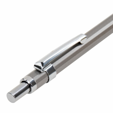 Карандаш механический 0,5 мм + грифели HB 12 штук на блистере, BRAUBERG "CHROME", 181969