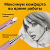 Карандаш механический 0,5 мм + грифели HB 12 штук на блистере, BRAUBERG "ROSE PINK", 181971