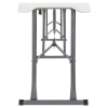 Скамья складная NOSTRESS (НОСТРЕСС) "Country FB-005" (1800х280х435 мм), пластик HDPE, белая, 680058