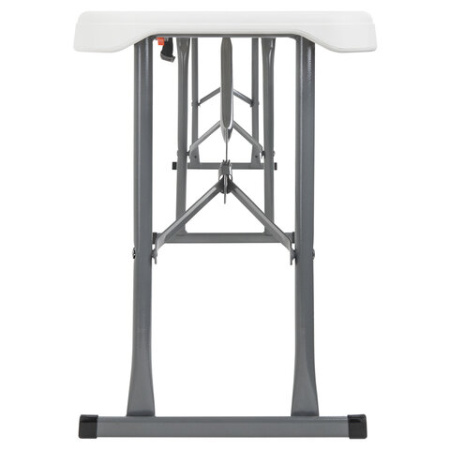 Скамья складная NOSTRESS (НОСТРЕСС) "Country FB-005" (1800х280х435 мм), пластик HDPE, белая, 680058