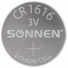 Батарейка литиевая SONNEN Lithium CR1616 "таблетка, дисковая, кнопочная" 1 шт., блистер, 455598