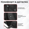 Рюкзак GERMANIUM "S-01" универсальный, с отделением для ноутбука, влагостойкий, черный, 47х32х20 см, 226947