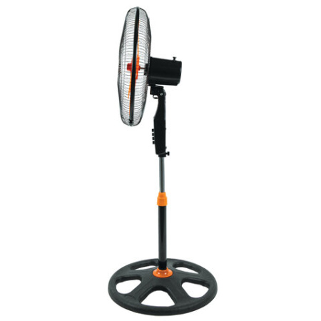 Вентилятор напольный, 3 режима, SONNEN TF-50W-45-А304, d=45 см, 50 Вт, черный, 454789