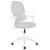 Кресло детское с поясничной поддержкой BRABIX KIDS "MG-225", сетка/ткань TW, серое, 533318
