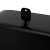 Диспенсер для полотенец LAIMA PROFESSIONAL PREMIUM BLACK (Система H3), V-сложения, черный, ABS-пластик, 609523