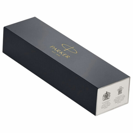 Набор PARKER "IM Stainless Steel CT": шариковая ручка синяя и перьевая ручка синяя, 2183058