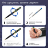 Ручка подарочная шариковая GALANT "Ando Emerald", корпус изумруд, детали золото, узел 0,7 мм, линия письма 0,5 мм, синяя, 144175