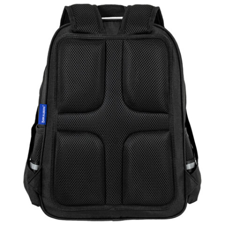 Рюкзак BRAUBERG SOFT, 2 отделения, 3 кармана, "Cool cat", СВЕТЯЩИЙСЯ, 40х31х15 см, 273118