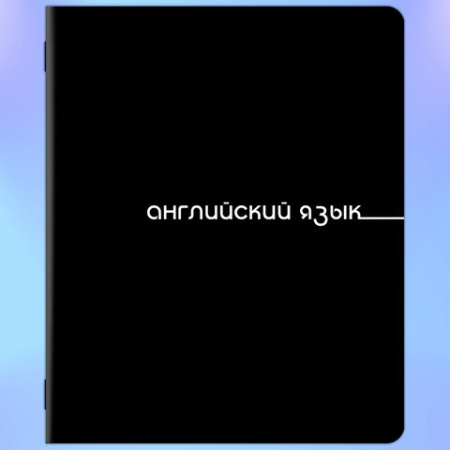Тетради предметные, КОМПЛЕКТ 12 ПРЕДМЕТОВ, 48 л., обложка картон, BRAUBERG "BLACK", 405164