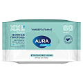 Полотенца влажные 60 шт., XXL, AURA 
