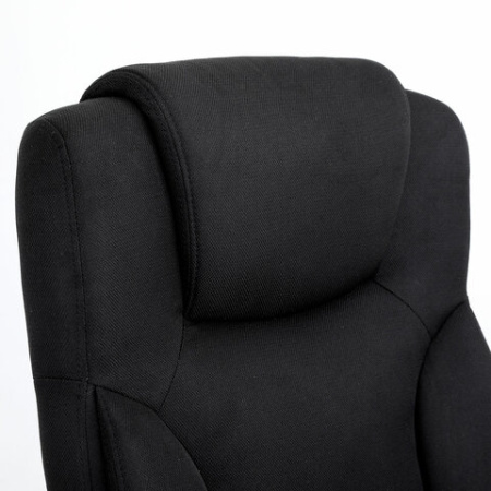 Кресло BRABIX PREMIUM "Adagio EX-551", ткань, пятилучие металл, черное, 532938