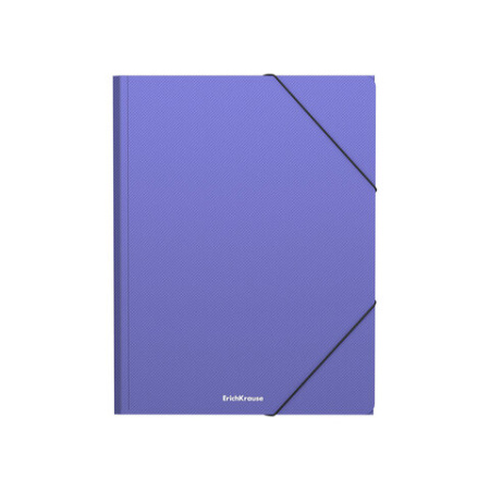Папка на резинках ERICH KRAUSE "Diagonal Pastel", до 300 листов, ассорти, 600 мкм, 50400