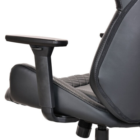 Кресло BRABIX PREMIUM "Tokyo EX-595", регулируемый подголовник, рециклированная кожа, черное, 532975