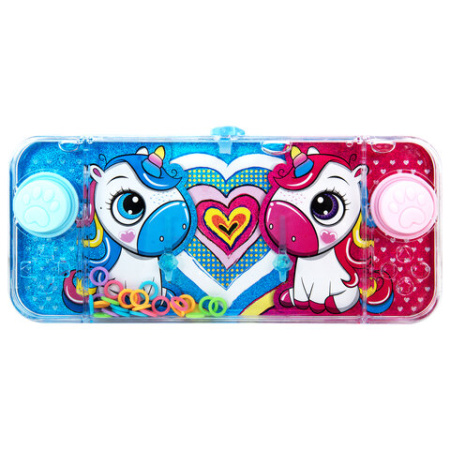 Водная игра ЕДИНОРОЖКИ, 15х7 см, колечки, ассорти, 4 вида, дисплей, JOLLY JOT (ДЖОЛЛИ ДЖОТ), 665997