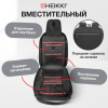 Рюкзак HEIKKI HIGH TECH (ХЕЙКИ) с отделением для ноутбука, USB-порт, черный, 46x30x10 см, 272588