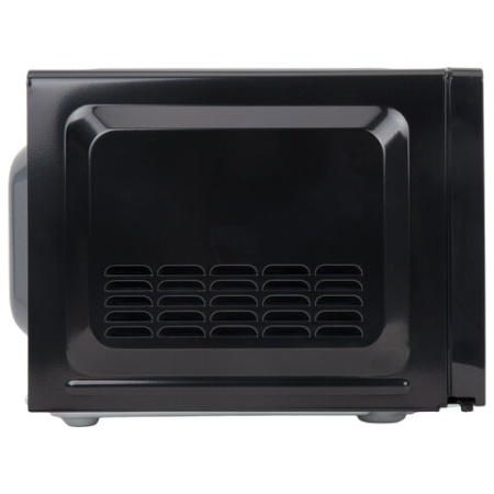 Микроволновая печь SONNEN MW2070BLCR-6MB, 20 л, 700 Вт, таймер, механическое управление, ручка, черная/хром, 454982