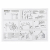 Стол письменный/компьютерный BRABIX "Scandi CD-017", 900х450х750 мм, 2 ящика, белый, 641894, ЦБ013706-1