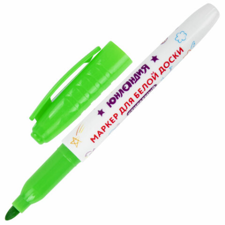 Маркеры стираемые для белой доски НАБОР 10 ЦВЕТОВ, ЮНЛАНДИЯ "COLORWAY", 3 мм, 152100