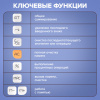 Калькулятор настольный BRAUBERG KW-1000-BG (152x132 мм), 3D-кнопки, 12 разрядов, бежевый, 272957