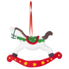 Украшение елочное (1 шт.) "Xmas Toys" 11х9,5 см, полимерная глина, 5 дизайнов, ЗОЛОТАЯ СКАЗКА