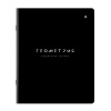 Тетрадь предметная BLACK MODE 48 л., пластиковая обложка, ГЕОМЕТРИЯ, клетка, подсказ, BRAUBERG, 405519