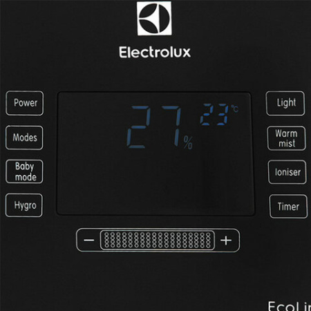 Увлажнитель воздуха ELECTROLUX EHU-3710D, объем бака 5 л, 110 Вт, гигростат, черный, НС-1073571
