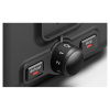 Тостер BOSCH TAT3P423, 970 Вт, 2 тоста, 5 режимов, металл, черный