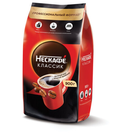 Кофе растворимый NESCAFE "Classic" 900 г, 12397458