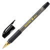 Ручка шариковая BRAUBERG BP-GT GLD BLACK, ЧЕРНАЯ, корпус тонированный, пишущий узел 0,7 мм, линия письма 0,35 мм, 144507