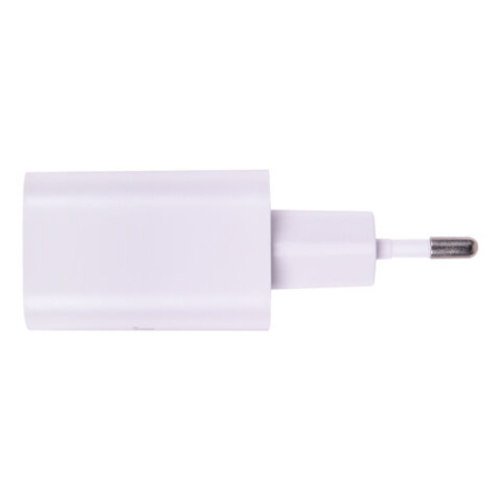 Зарядное устройство быстрое сетевое (220 В) SONNEN, USB QC 3.0 + Type-C PD 20 Вт, 3 А, белое, 455505