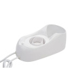 Фен для волос настенный KSITEX F-1400 WC, 1400 Вт, пластик/металл, 2 скорости, белый