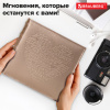 Фотоальбом BRAUBERG "I love you" на 200 фото 10х15 см, под кожу, бумажные страницы, переплет, бокс, 391175