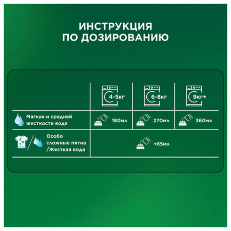 Стиральный порошок-автомат 15 кг, ARIEL, 100 стирок, 80769434