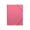 Папка на резинках ERICH KRAUSE "Diagonal Pastel", до 300 листов, ассорти, 600 мкм, 50400
