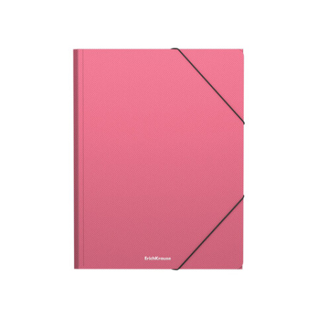 Папка на резинках ERICH KRAUSE "Diagonal Pastel", до 300 листов, ассорти, 600 мкм, 50400