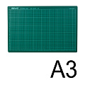 Коврик (мат) для резки 3-слойный, А3 (450х300 мм), настольный, 3 мм, KW-trio, 9Z201, -9Z201