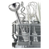 Миксер BOSCH MFQ 36480, 450 Вт, 5 скоростей, 6 насадок, стакан, белый, MFQ36480