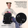 Рюкзак BRAUBERG FAVOUR, 2 отделения, 3 кармана, "Сонный котик", 40х29х15 см, 272058
