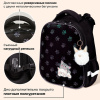 Ранец BRAUBERG LUMINOUS, 2 отделения, с брелоком, "Лапки", СВЕТЯЩИЙСЯ РИСУНОК, 38х29х16 см, 271366