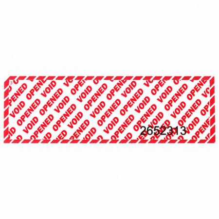 Скотч пломбировочный 50 мм x 66 м, перфорация каждые 150 мм (433 отрезка), ПС-1605