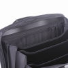 Папка-портфель пластиковая BRAUBERG А4+ (375х305х60 мм), 4 отделения, 2 кармана, серая, 228685