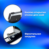 Степлер МОЩНЫЙ №24/6-23/24 металлический BRAUBERG "Heavy duty", до 200 листов, черный, 227660